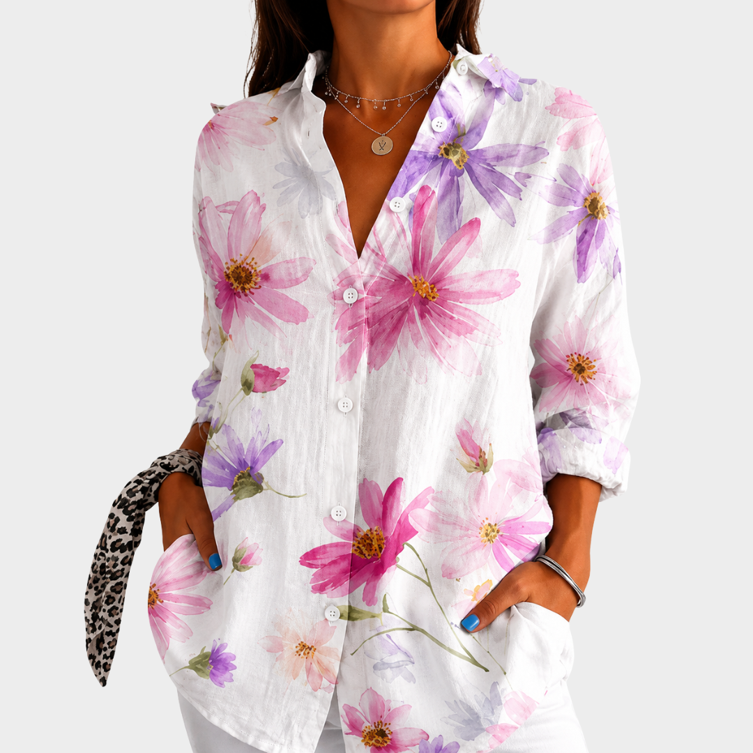 Isabelle | Soft Blossom Harmony Blouse