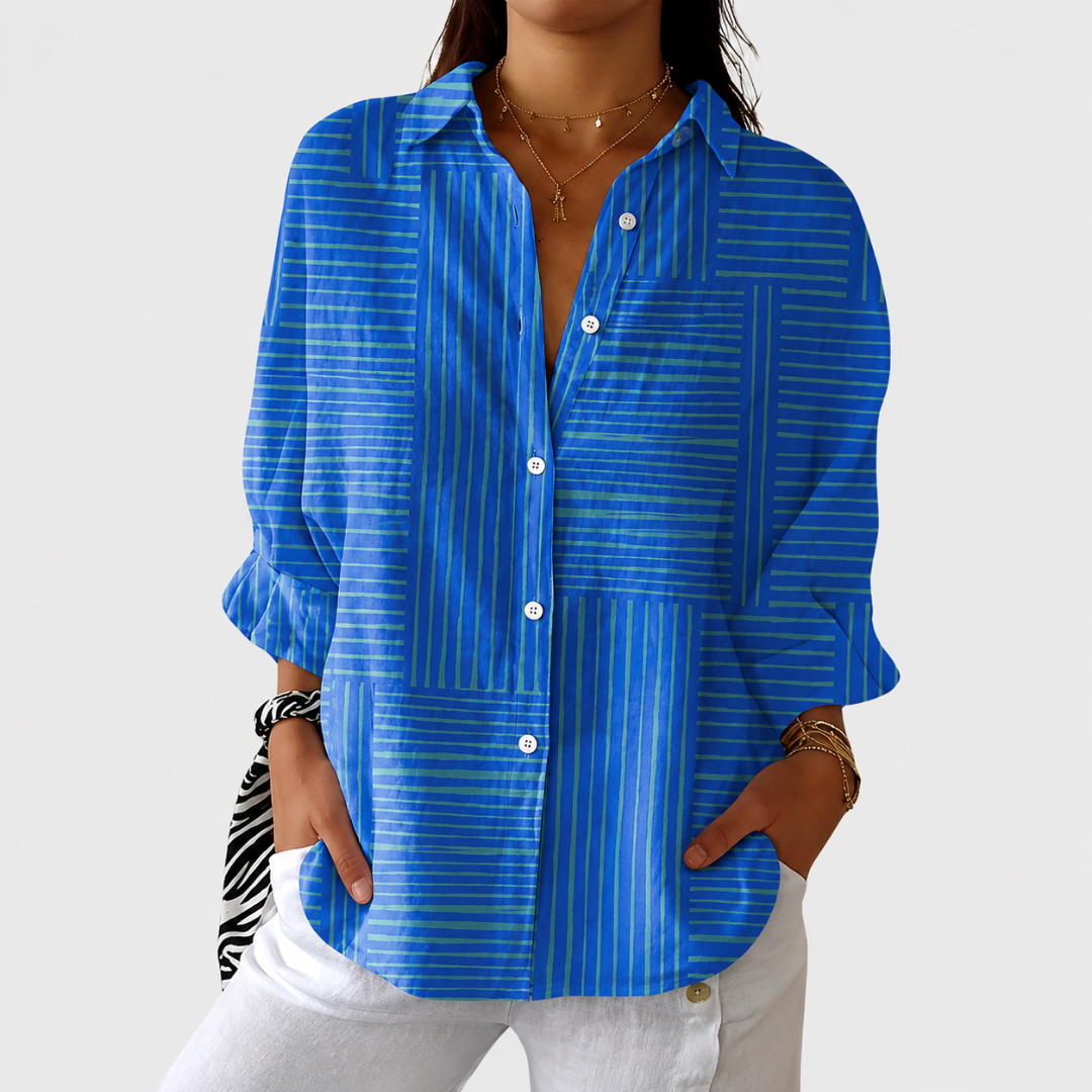 Rosalie | Light and Colourful Printed Blouse