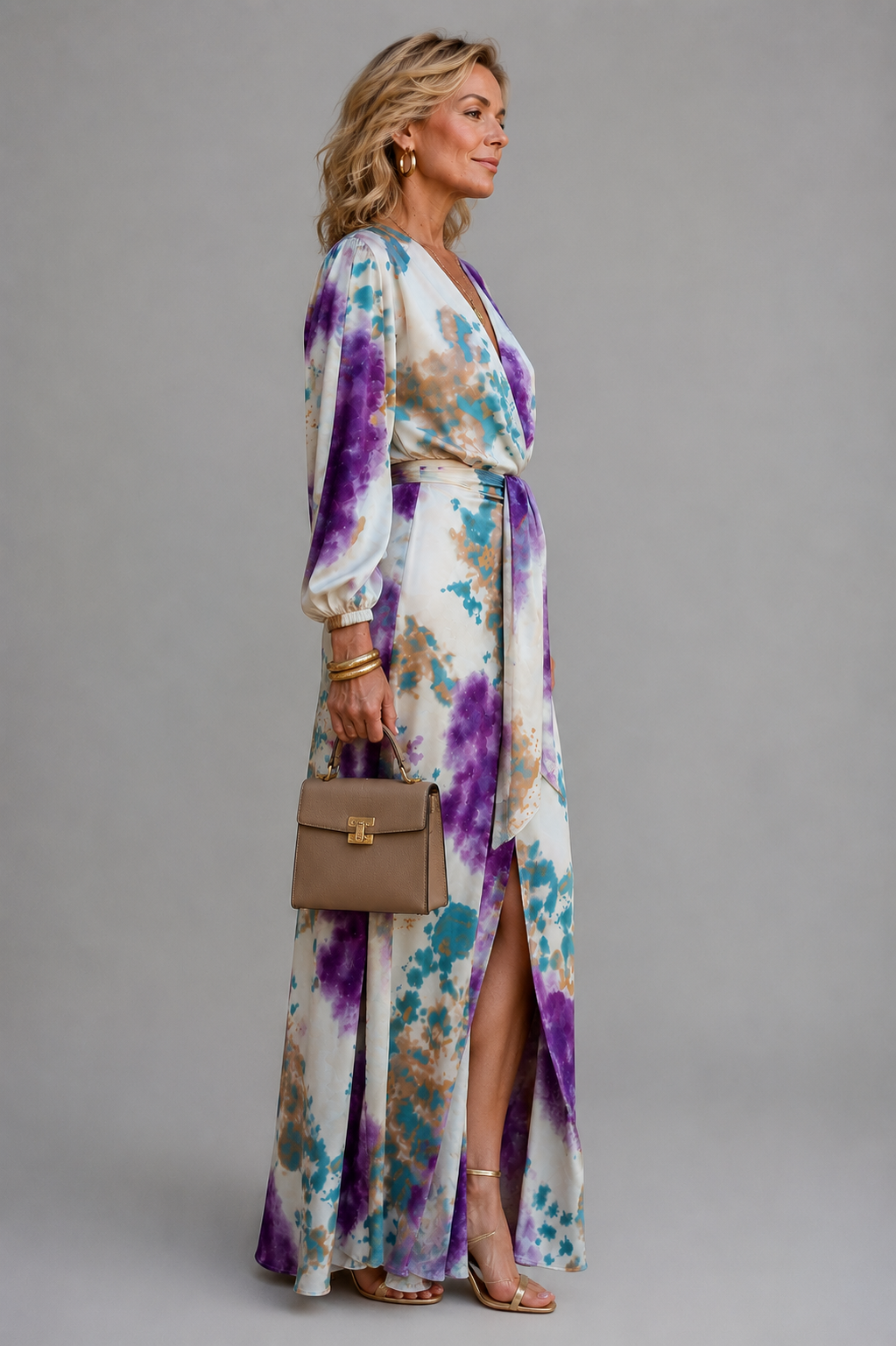 Francine | Maxi Skirt and Tie-Dye Top Set