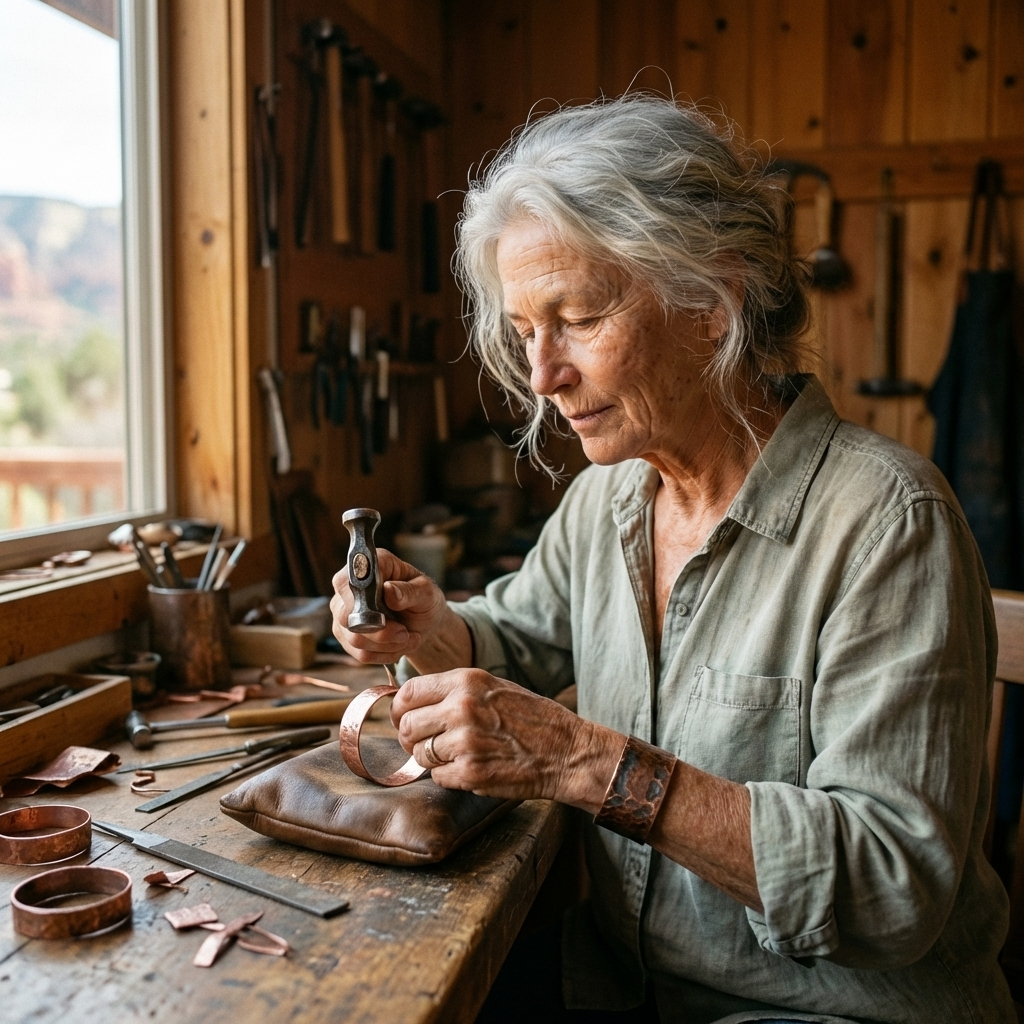 Vera's Core Copper Bracelet