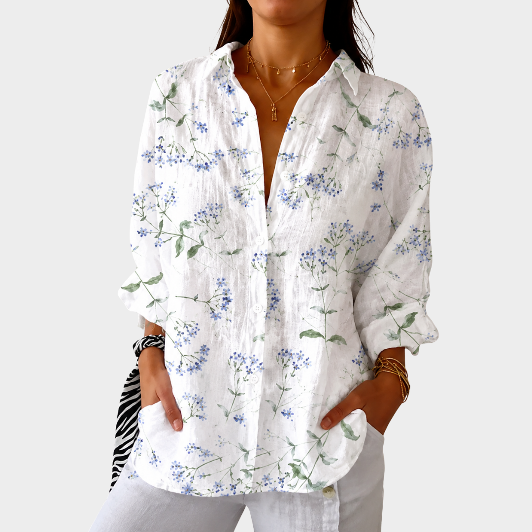 Rosette | Airy Colourful Printed Blouse