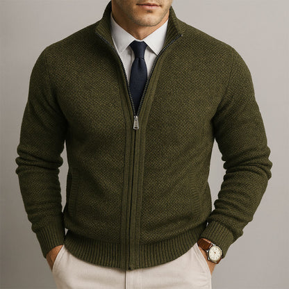 Martin™ | Zip-Through Knit Cardigan