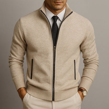 Martin™ | Zip-Through Knit Cardigan