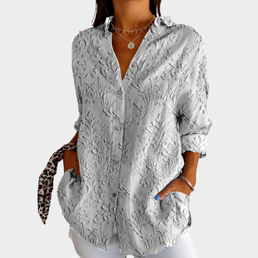 Jeanne | Lightweight Colourful Printed Blouse