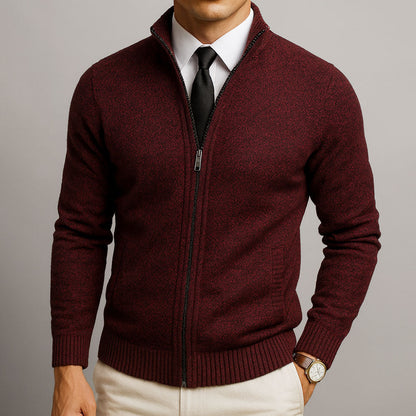 Martin™ | Zip-Through Knit Cardigan