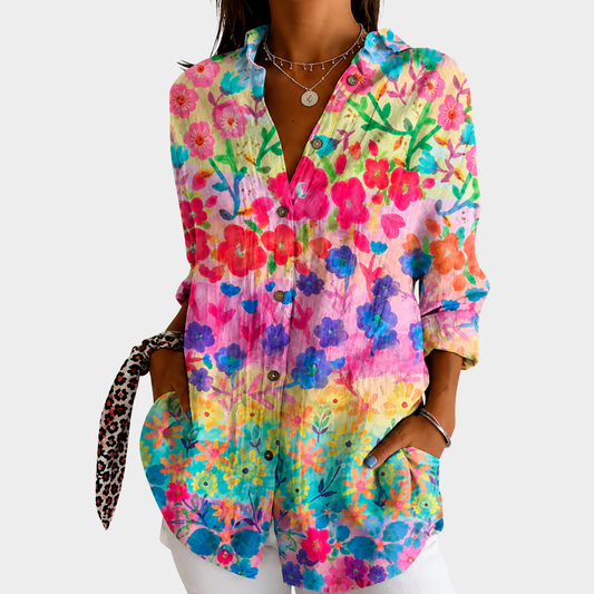 Georgette | Blooming Meadow Harmony Blouse