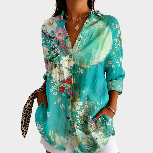 Marcelle | Blossom Moonlight Blouse