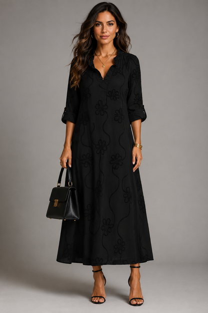 Amber | Slimming Floral Summer Dress