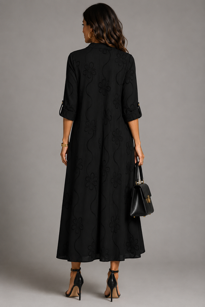 Amber | Slimming Floral Summer Dress