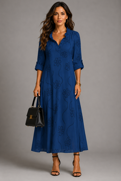 Amber | Slimming Floral Summer Dress
