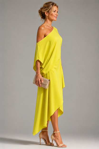 Camila | Elegant Asymmetrical Dress