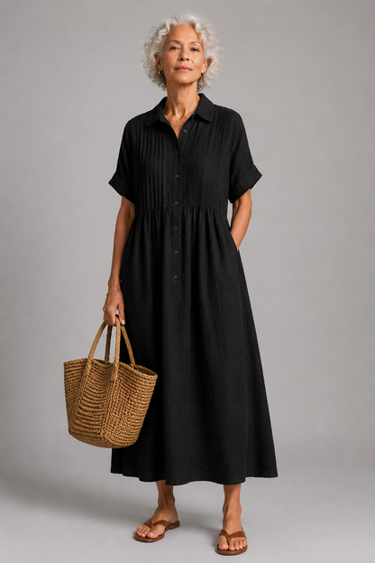 Océane | Blue Summer Maxi Dress