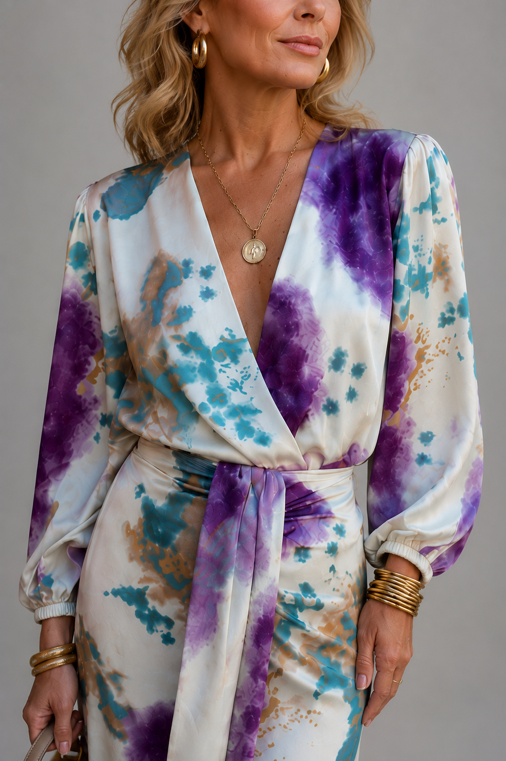 Francine | Maxi Skirt and Tie-Dye Top Set