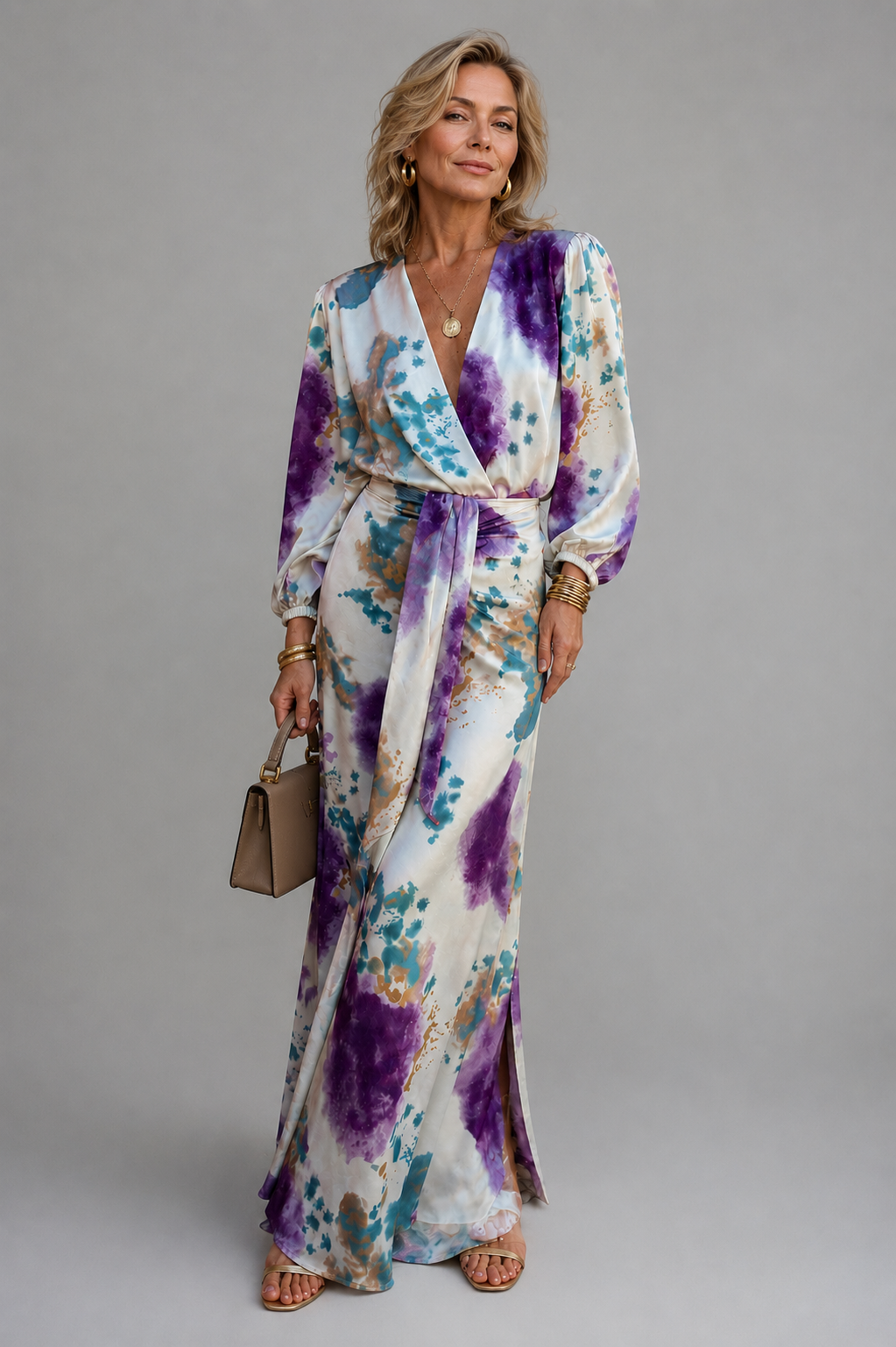 Francine | Maxi Skirt and Tie-Dye Top Set