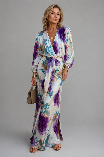 Francine | Maxi Skirt and Tie-Dye Top Set