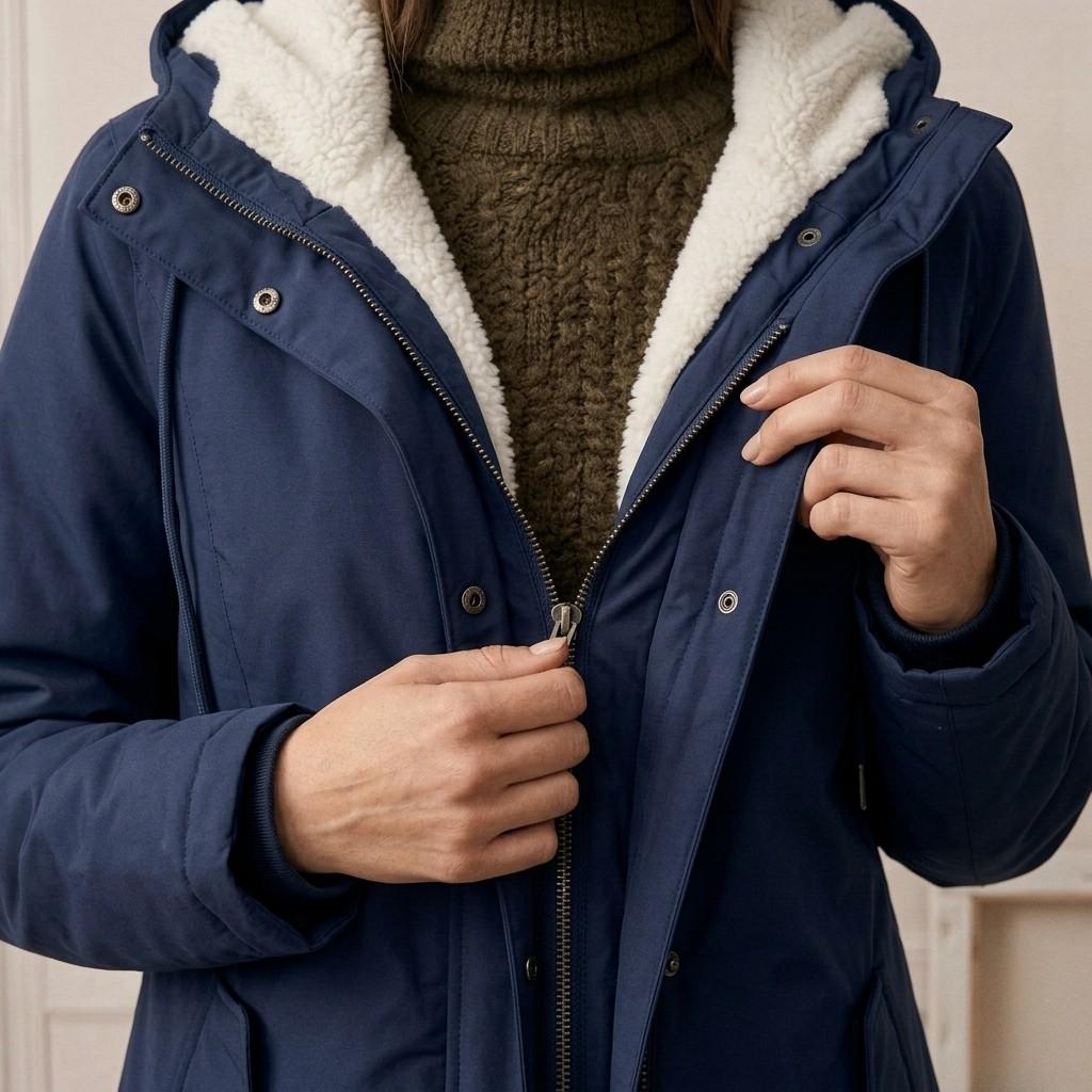 Sherpa lining and double closure