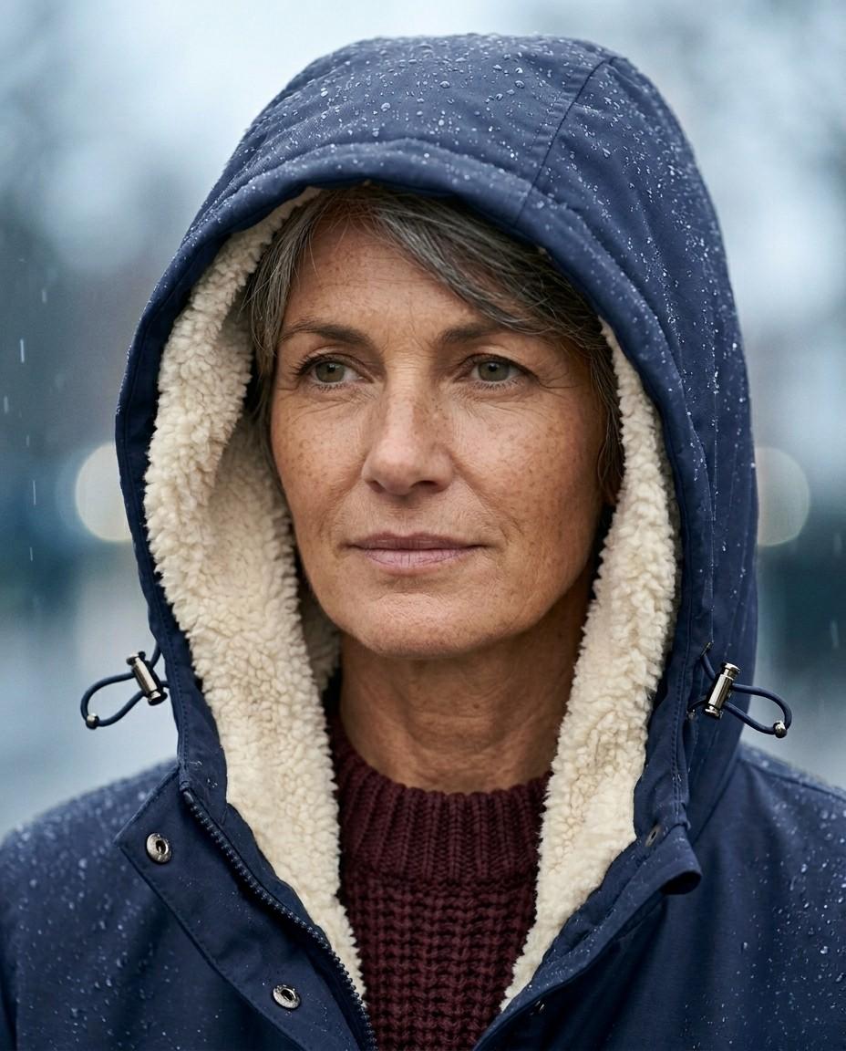 Adjustable sherpa hood