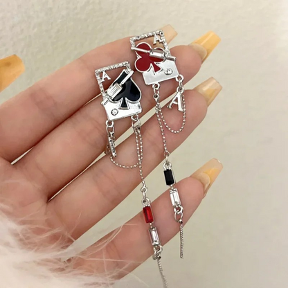 Ace Tassel Earrings