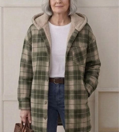 Piper™ | Hooded Flannel Shacket — Final Edit