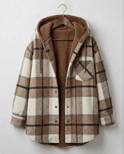 Piper™ | Hooded Flannel Shacket — Final Edit