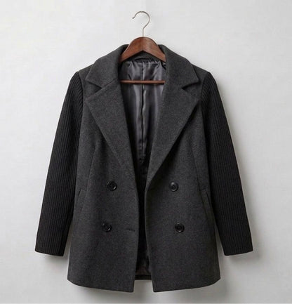 Sasha™ | Ribbed Blazer Coat — Final Edit