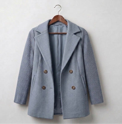 Sasha™ | Ribbed Blazer Coat — Final Edit