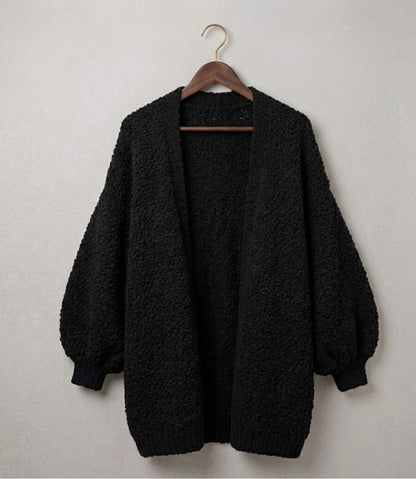 The Oversized Cardie™ | Relaxed Knit Cardigan — Final Edit