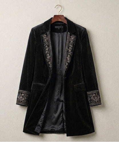 Elise™ | Velvet Statement Blazer — Final Edit