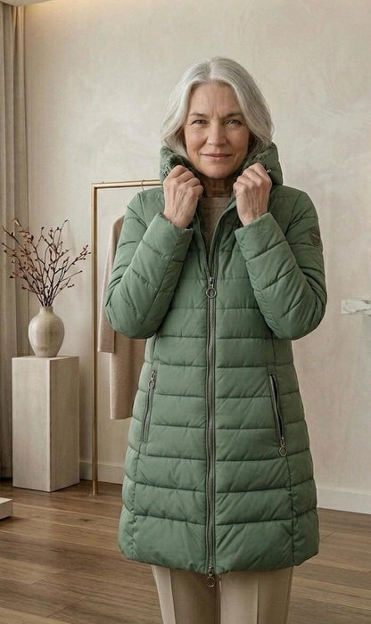 Olivia™ | Quilted A-Line Winter Coat — Final Edit