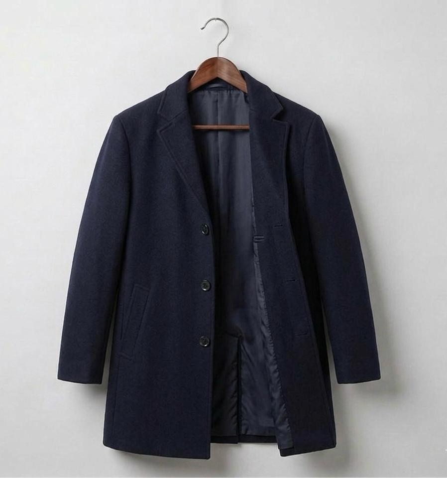 Marc™ | Long Wool-Blend Overcoat