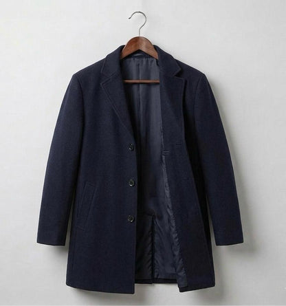 Marc™ | Long Wool-Blend Overcoat