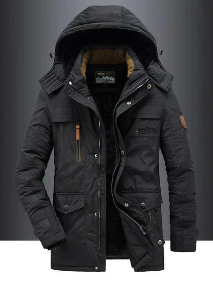 Adrian | Fleece-Lined Winter Jacket